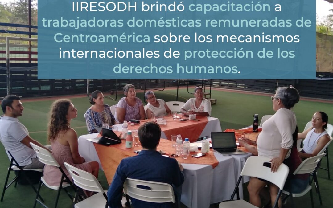 IIRESODH brinda capacitación