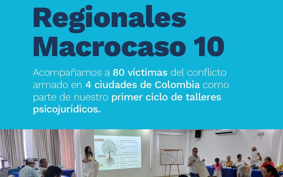 Talleres Regionales – Macrocaso 10